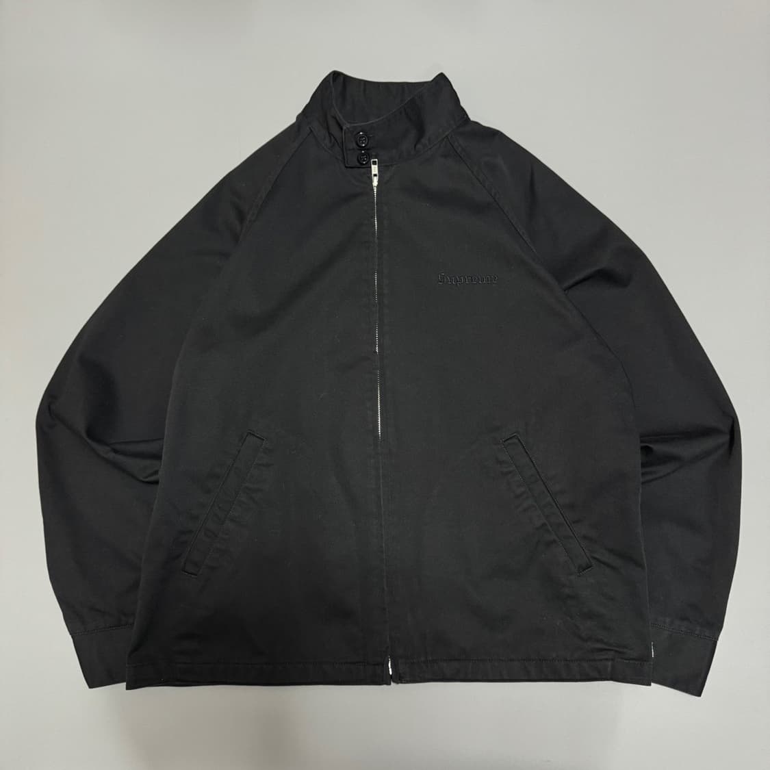 슈프림(SUPREME) 17fw week2 블랙 코튼 치프 헤링턴 자켓 상품이미지10