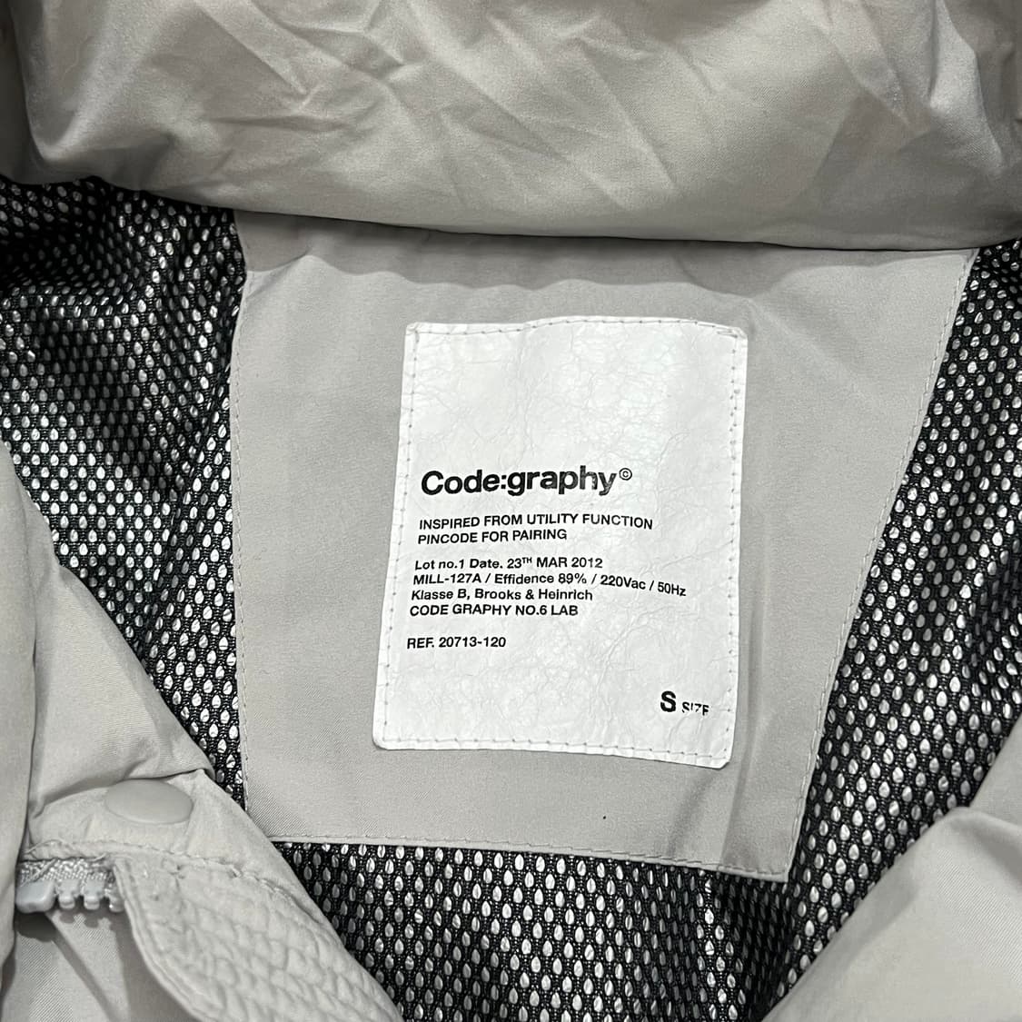 [95] 코드그라피 패딩 상품이미지3