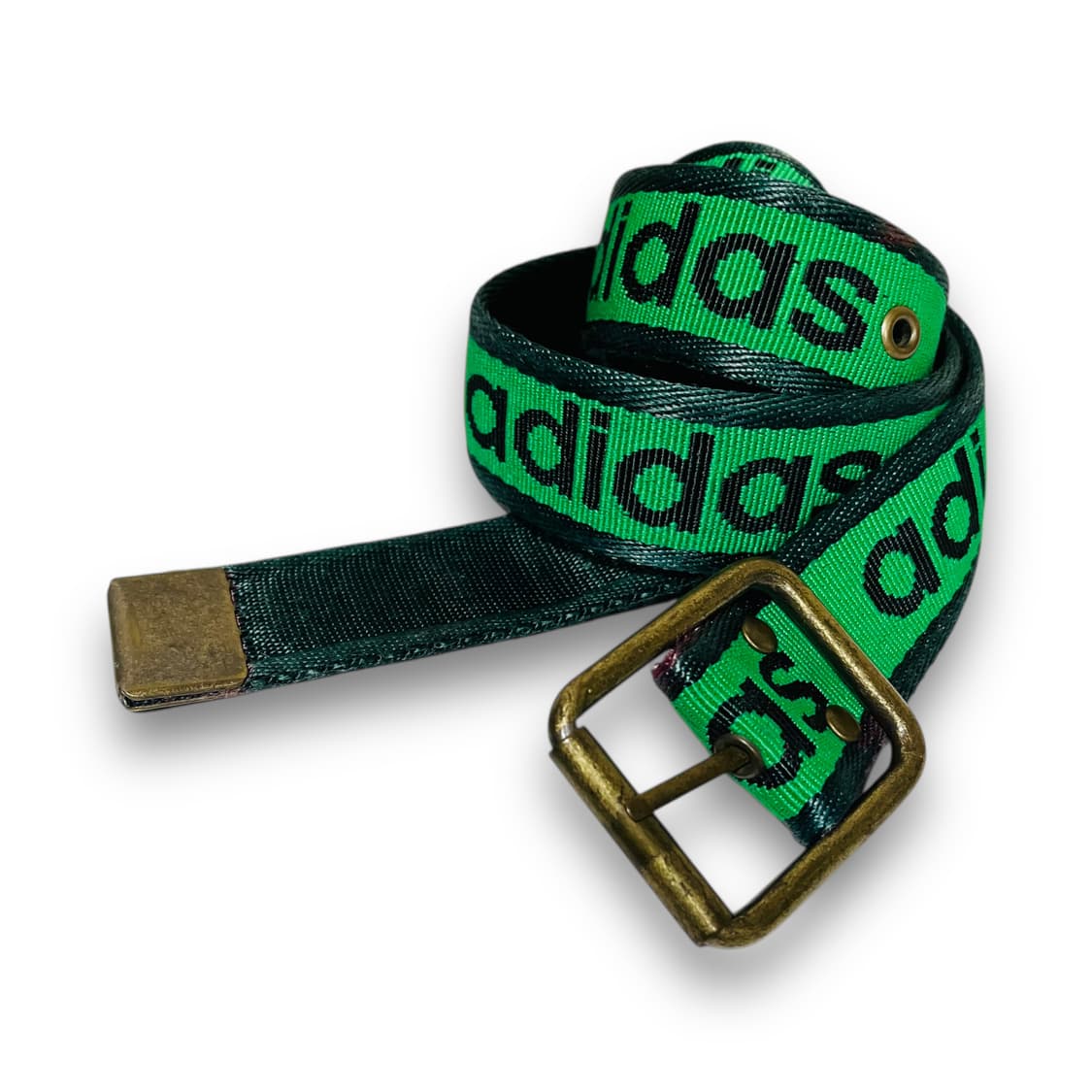 아디다스 00s 스펠아웃 테이프 라인 그린 벨트 상품이미지1