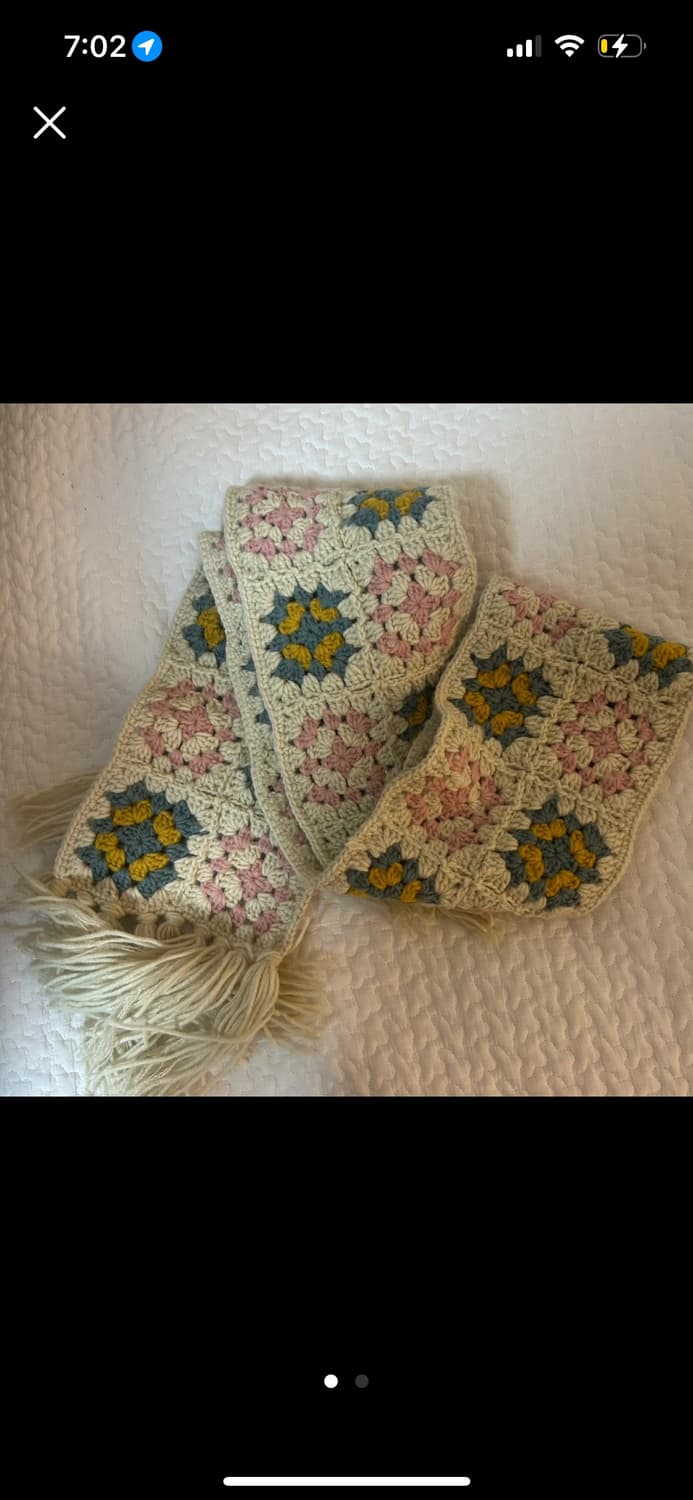 아주 귀여운 모리걸 핸드메이드 머플러 상품이미지1