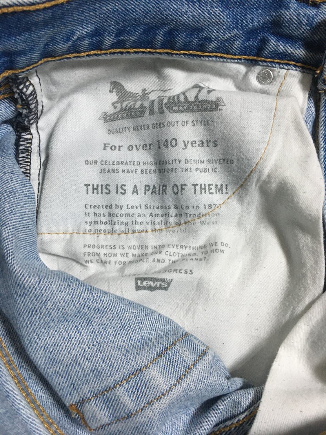 리바이스 505 W33 L30 상품이미지4