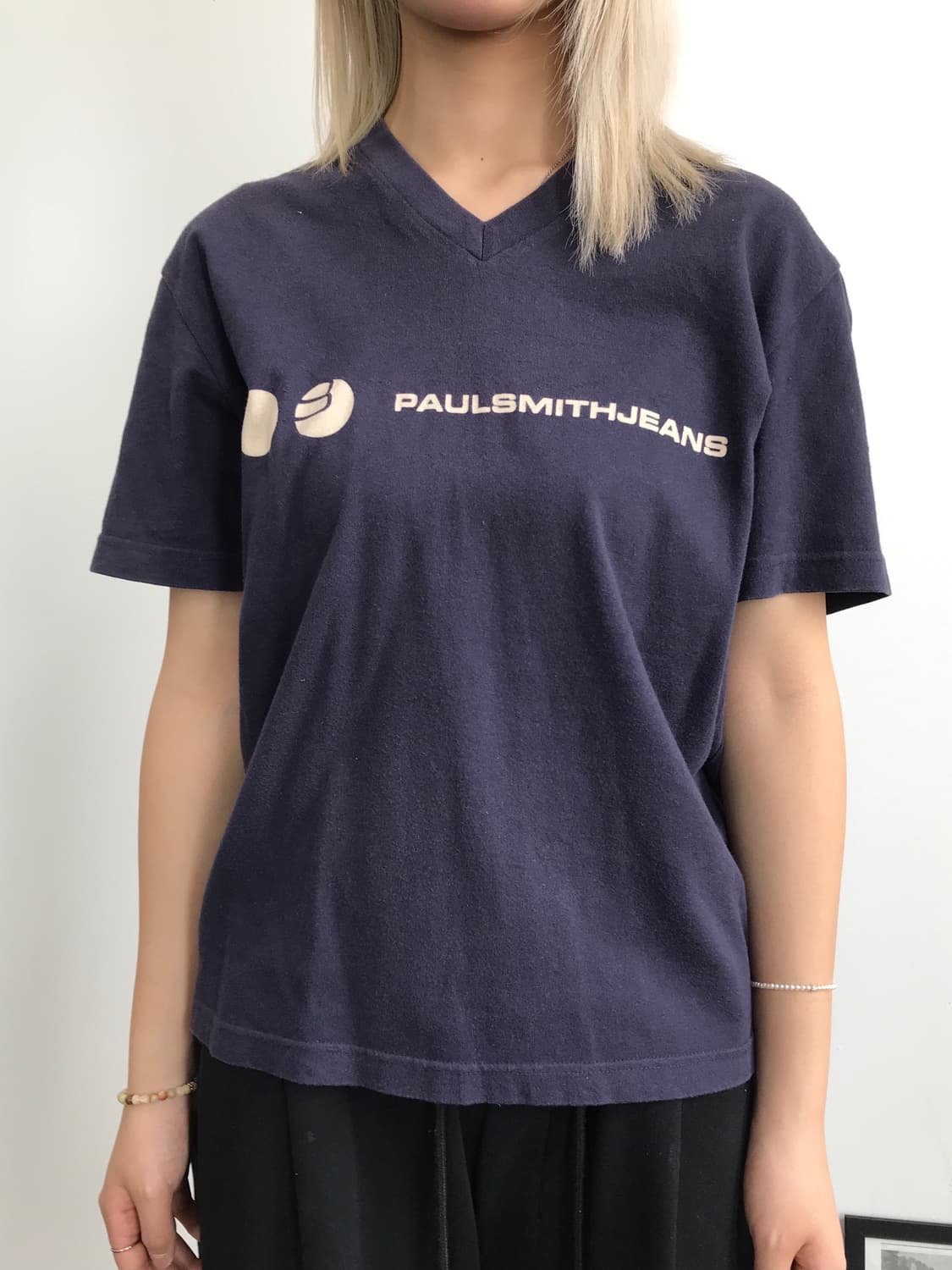 00's Paul Smith Jeans Logo V-Neck Tee 상품이미지2