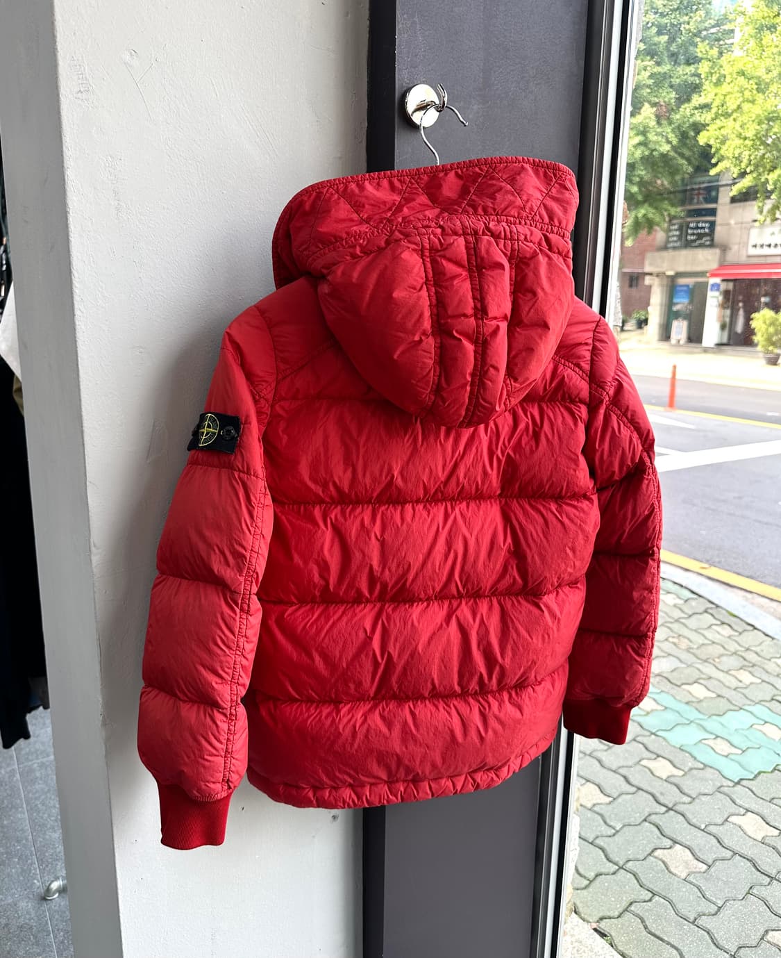 10Y/ 스톤아일랜드 키즈 다운 후디드 패딩 상품이미지7