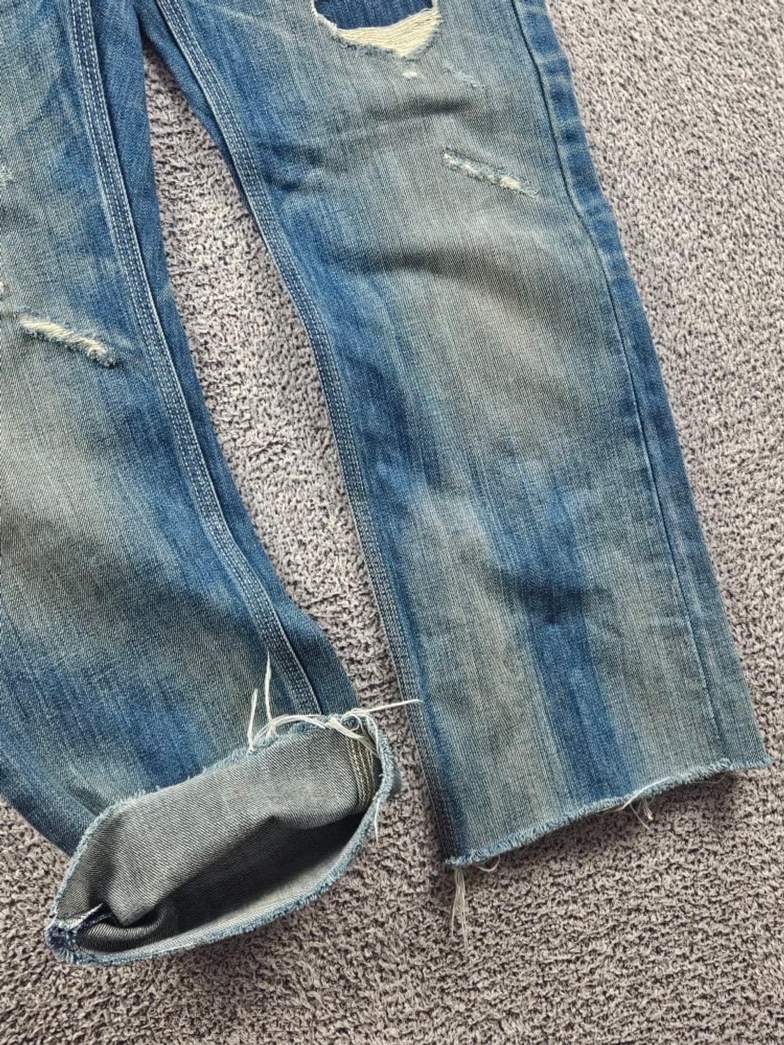 리바이스 522 데미지 워싱 진 데님 팬츠 ( 32X33 )/ 10897 상품이미지6