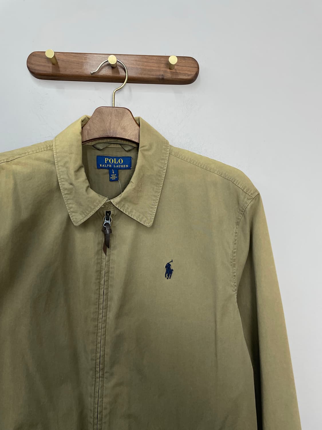 폴로 랄프로렌 포니 로고 코튼 블루종 자켓 H2075 상품이미지3