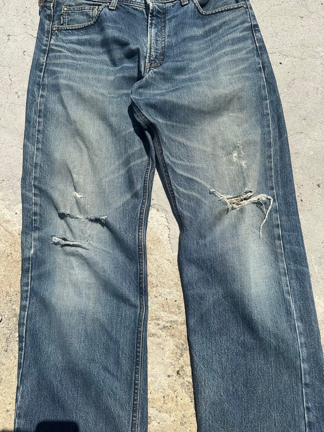 Paul Smith jeans distressed washed denim 상품이미지8