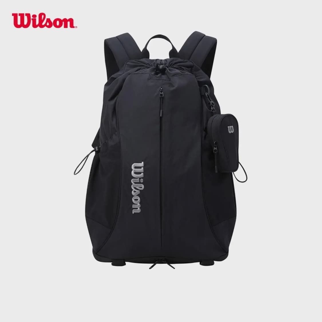 윌슨 wilson 드로으스트링 V2 테니스백팩 블랙 상품이미지1