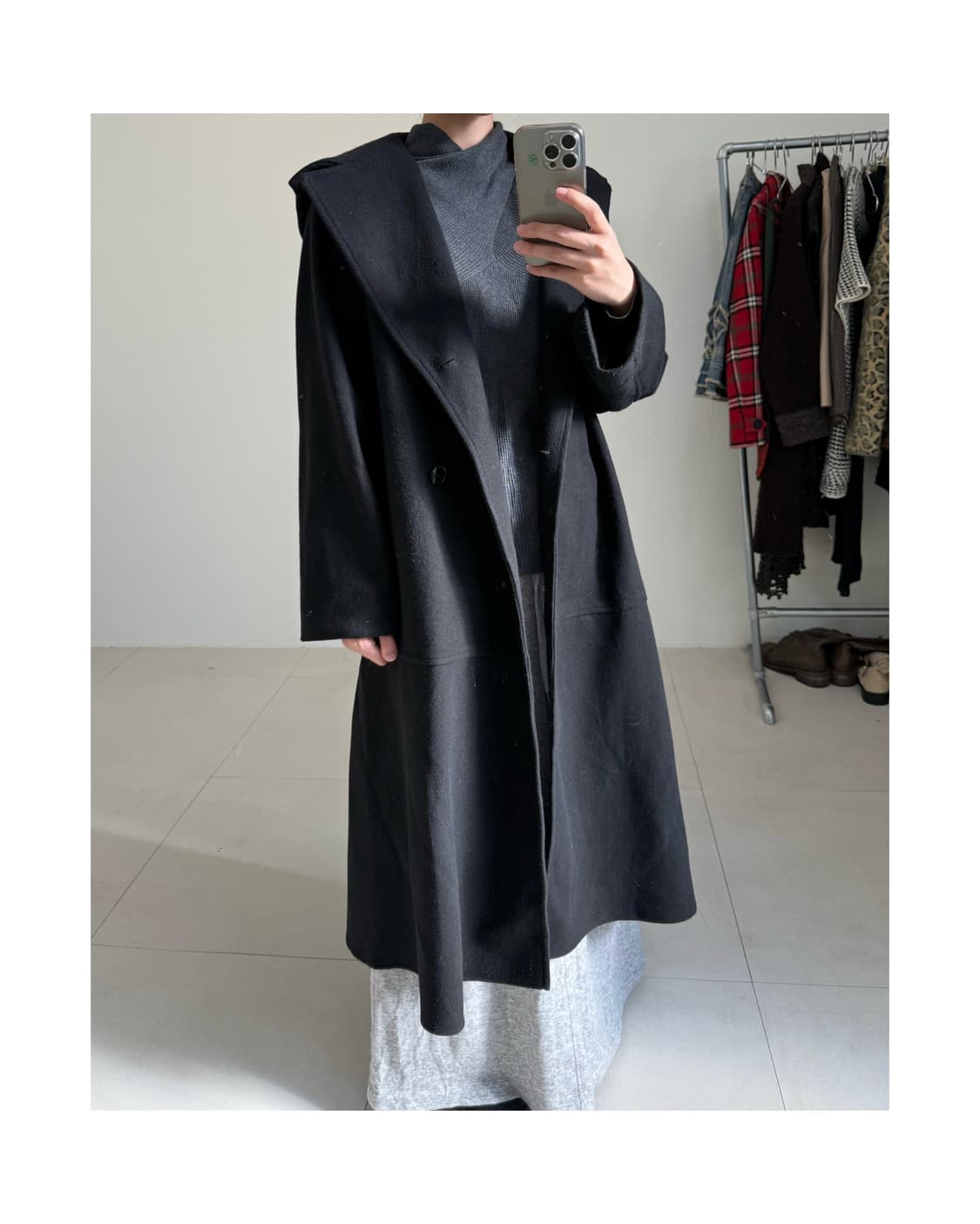 빈티지 후디 코트 상품이미지4