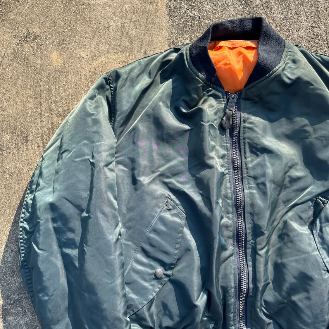 [L] 90s Greenbrier MA-1 항공 점퍼 상품이미지4