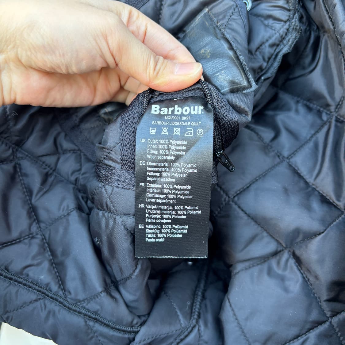 Barbour 바버 퀼팅 자켓 상품이미지5