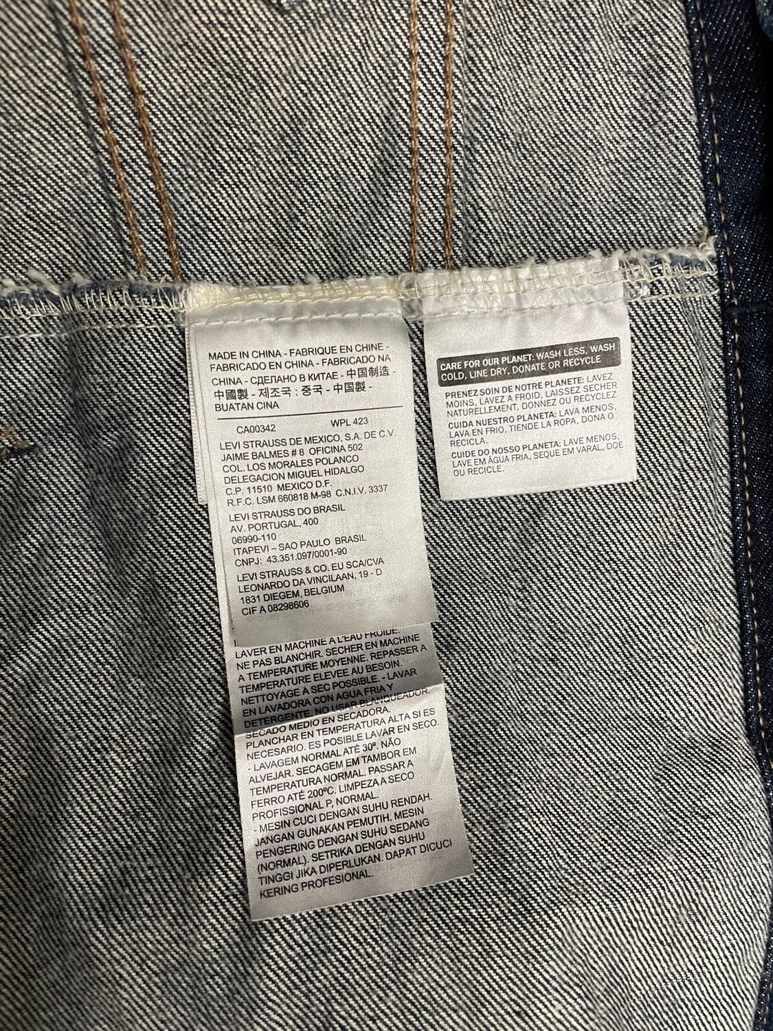 리바이스 트러커 데님 자켓 상품이미지8