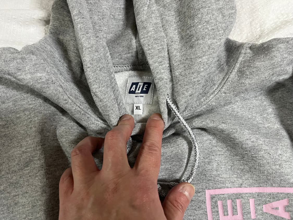 (XL)네펜데스 AiE 후디 (그레이) 후드티 상품이미지5
