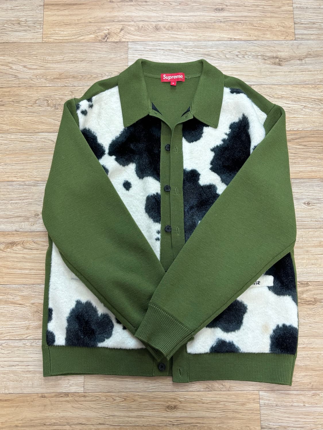 슈프림 21fw 카우 가디건 M사이즈 상품이미지3