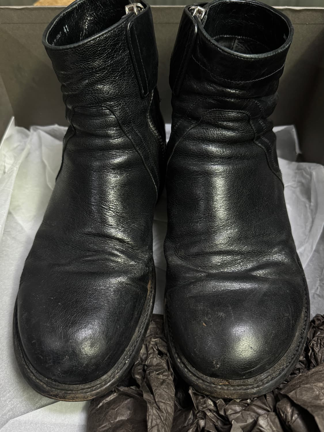 릭오웬스 사이드집업 부츠 41 상품이미지2