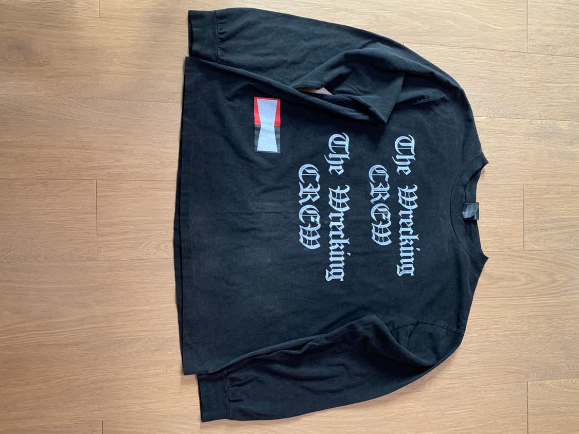 도넛리벤지 핑거프레스 롱슬리브 긴팔 티셔츠 1사이즈 상품이미지2