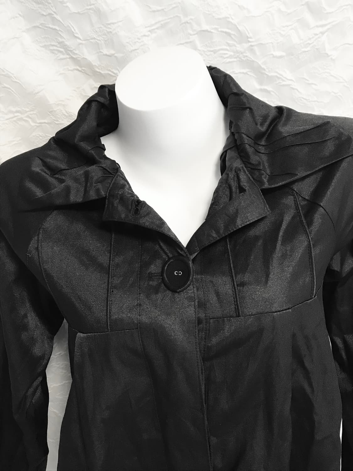 빈티지 너드 니혼진 플리츠 코팅 자켓 상품이미지2