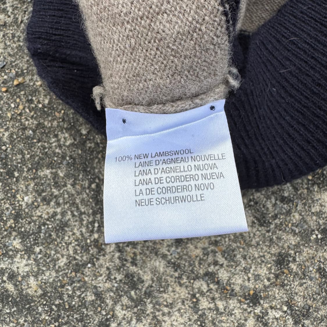 [M~L] Drakes 단가라 니트  상품이미지7