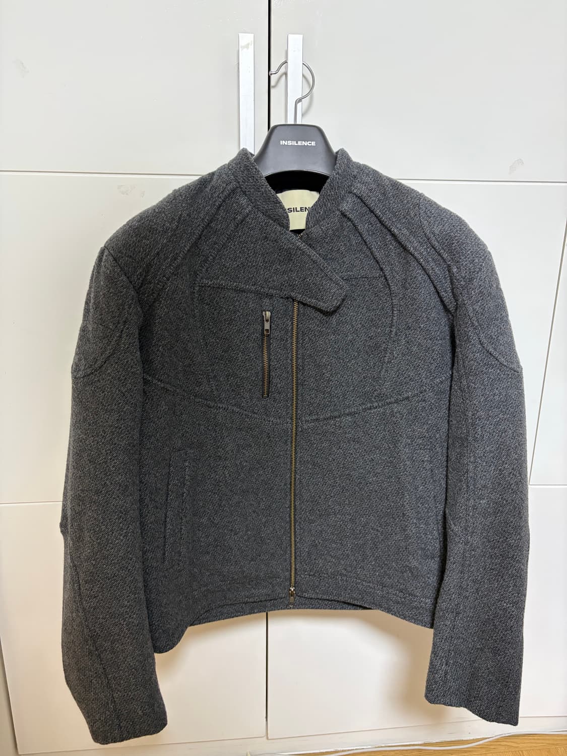 insilence 울 블루종 100size 상품이미지1