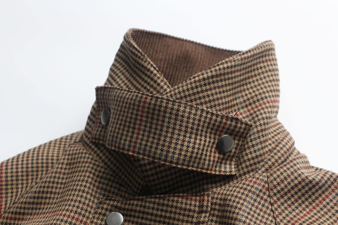 KUTIR Oversized Gun Club Checkered Jacke 상품이미지4