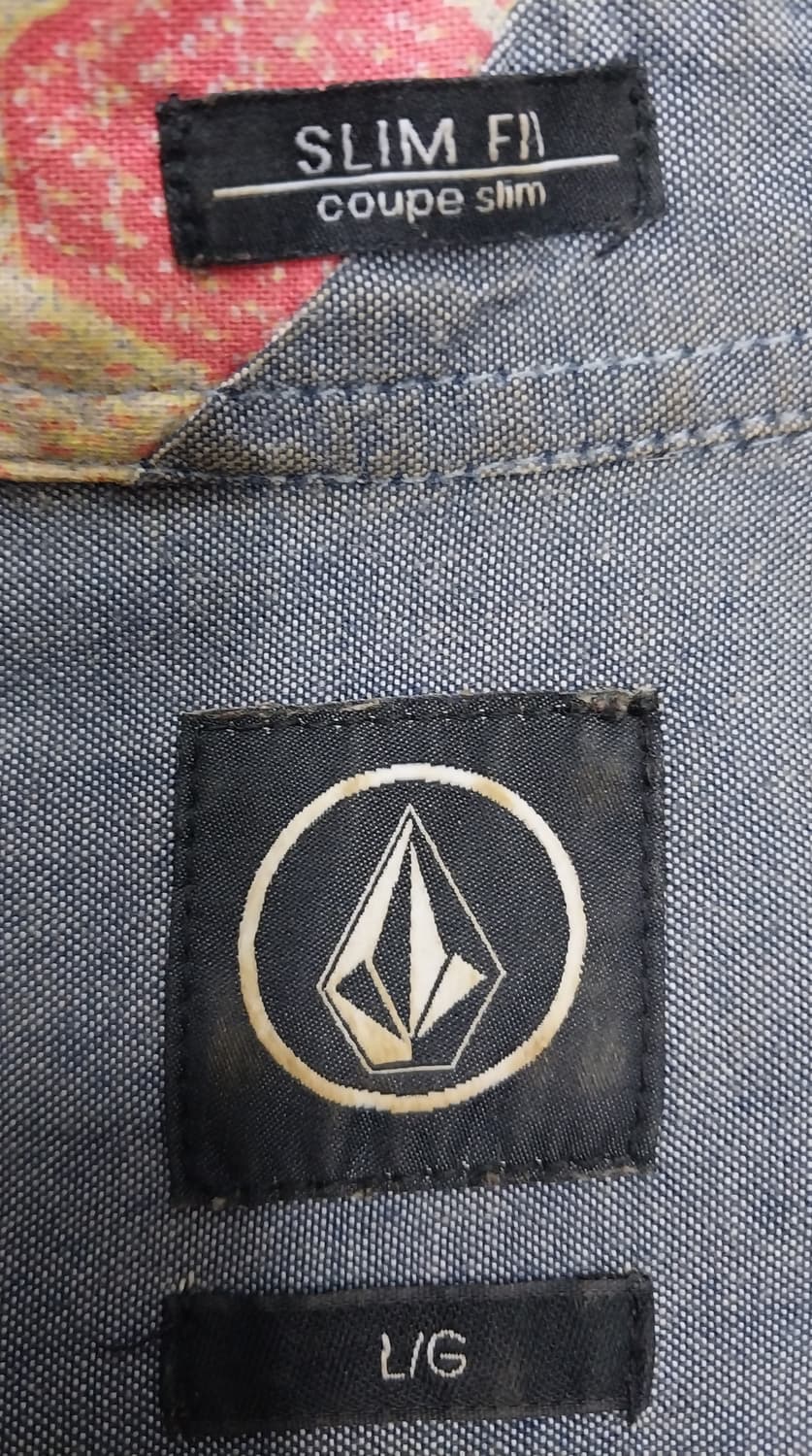 VOLCOM 볼컴 에스닉패턴 셔츠 L 상품이미지3