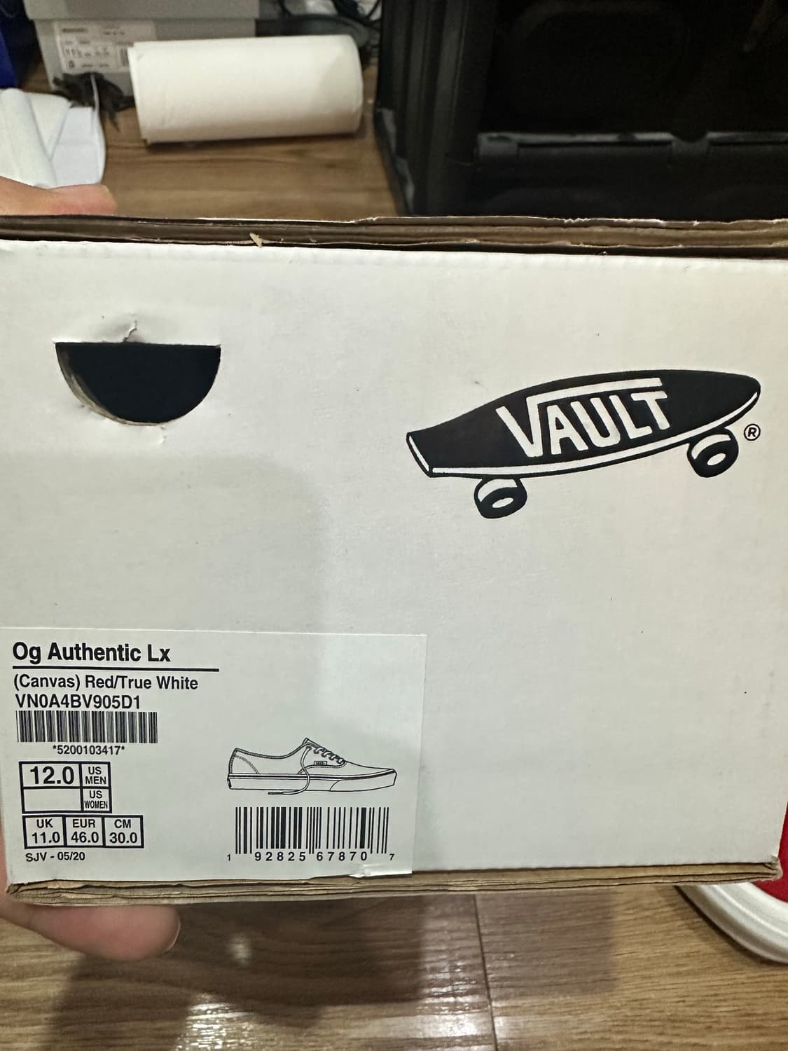 반스 어센틱 볼트 og 레드 300사이즈 상품이미지7