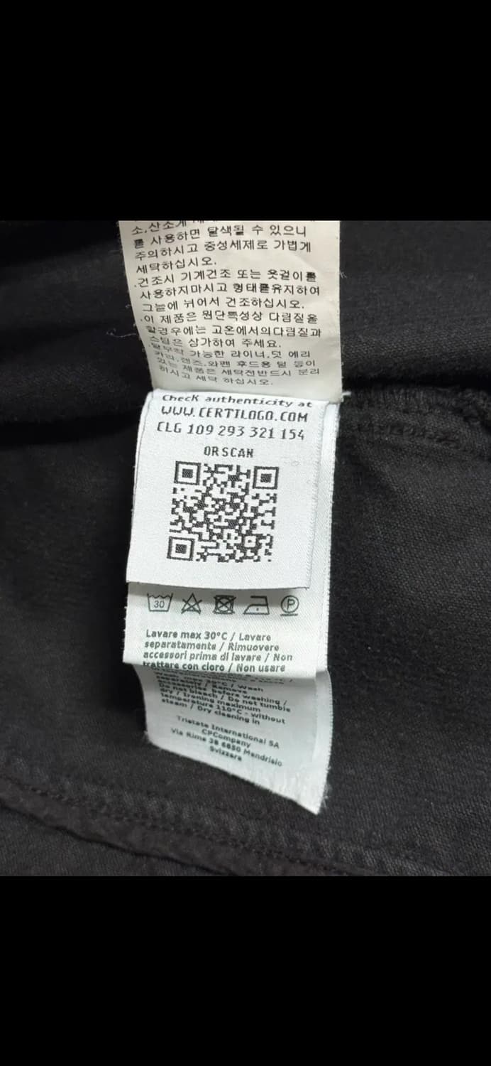 CP컴퍼니 블랙 코듀로이 셔츠 자켓 상품이미지6