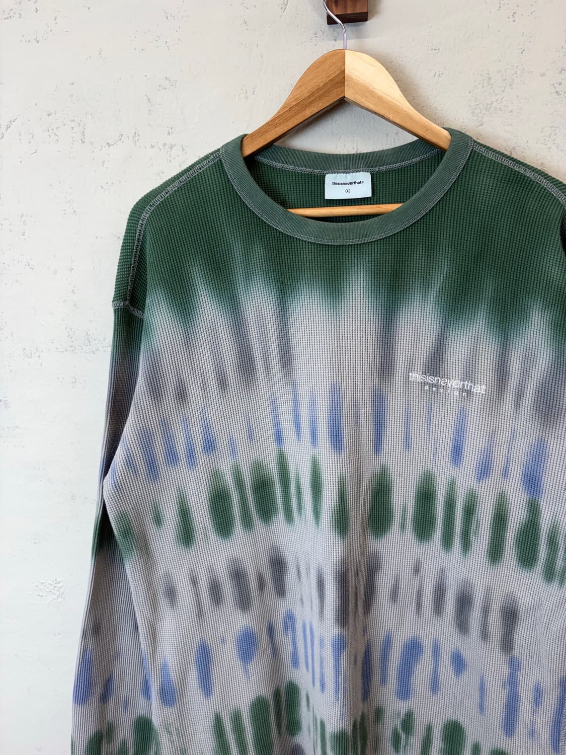 디스이즈네버댓 타이다이 와플 롱슬리브 상품이미지5