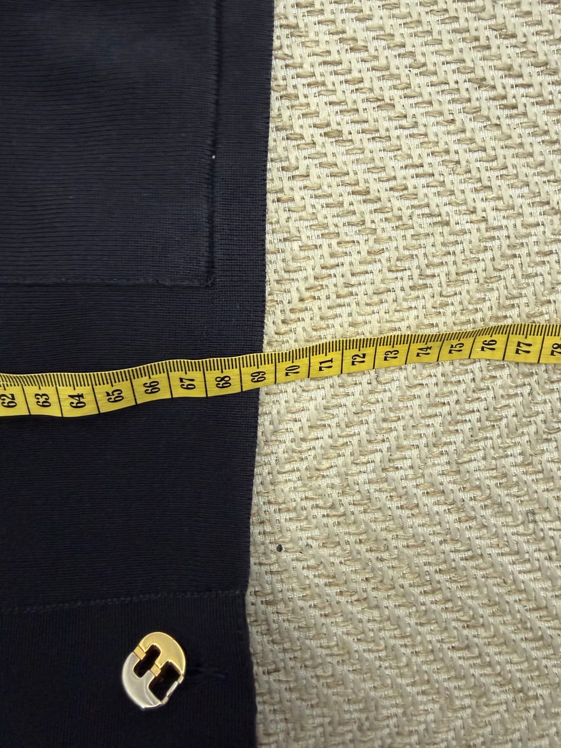 정품) 페라가모 네이비 가디건 L 상품이미지8