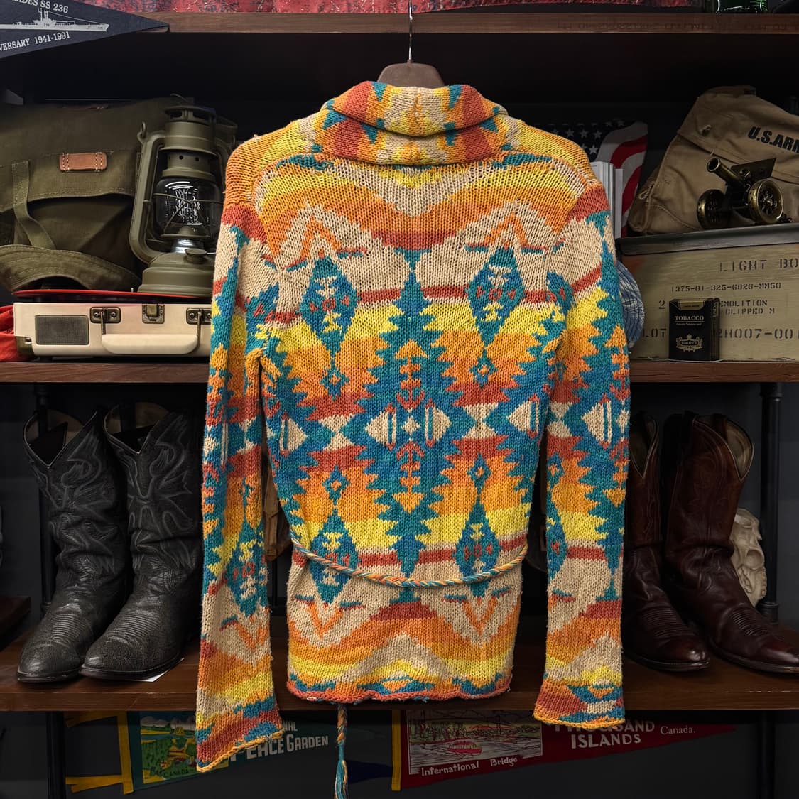 00s 데님앤서플라이 by 랄프로렌 네이티브 숄카라 가디건 N41 상품이미지2