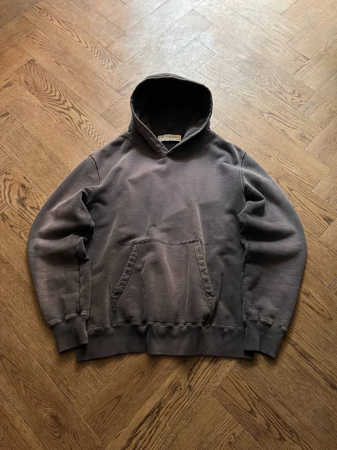 [XL]REMI RELIEF 레미릴리프 퍼플 페이딩 후드 티셔츠 상품이미지1