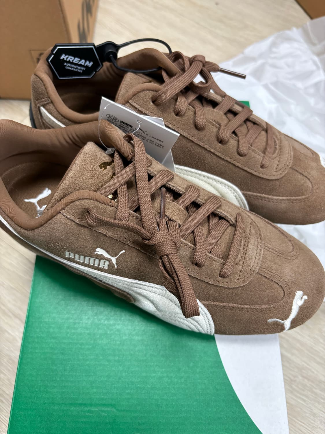 푸마 스피드캣 브라운 240 상품이미지4