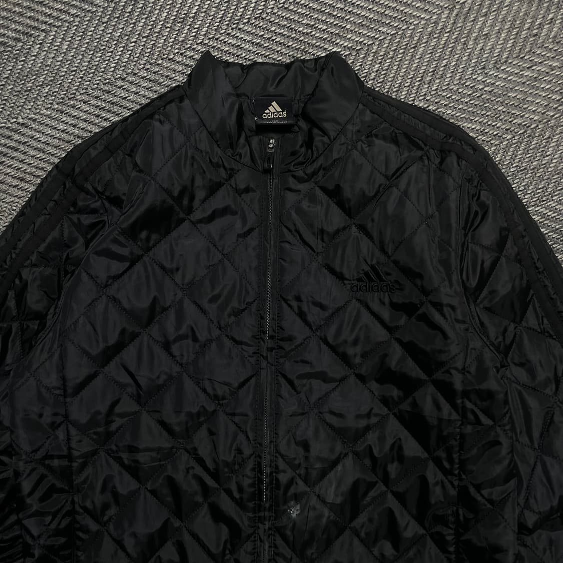00s 아디다스 경량 퀼팅 점퍼 자켓 블랙o 5306 상품이미지4