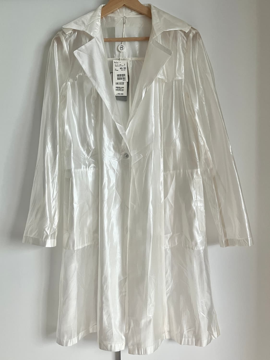 BASILE28 Silk Coat 미사용품 Made in Japan 상품이미지2