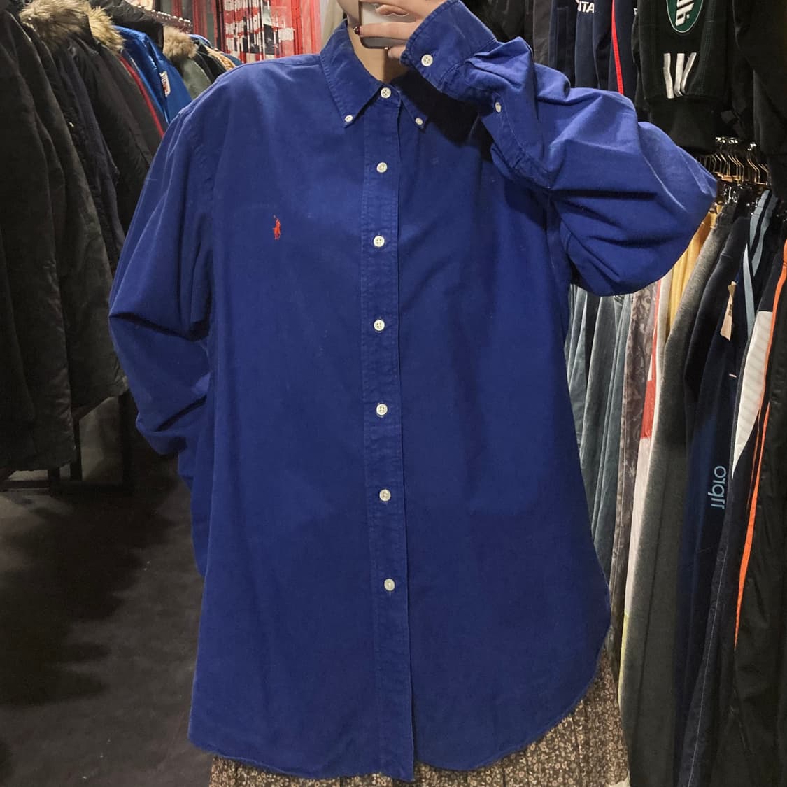 [IM]폴로 랄프로렌 셔츠 블루 상품이미지3