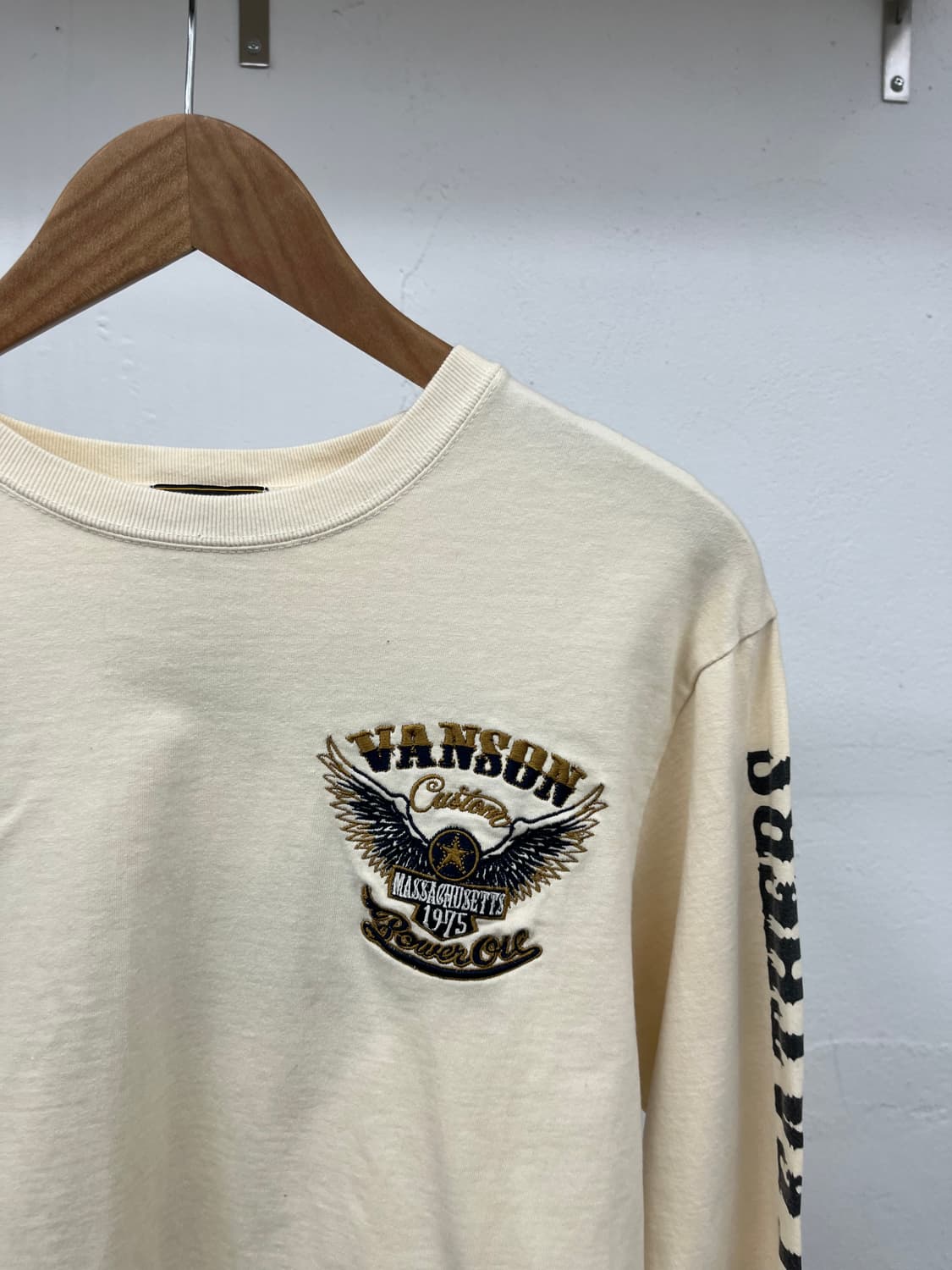 M) VANSON EMBROIDERED LONGSLEEVE 상품이미지2