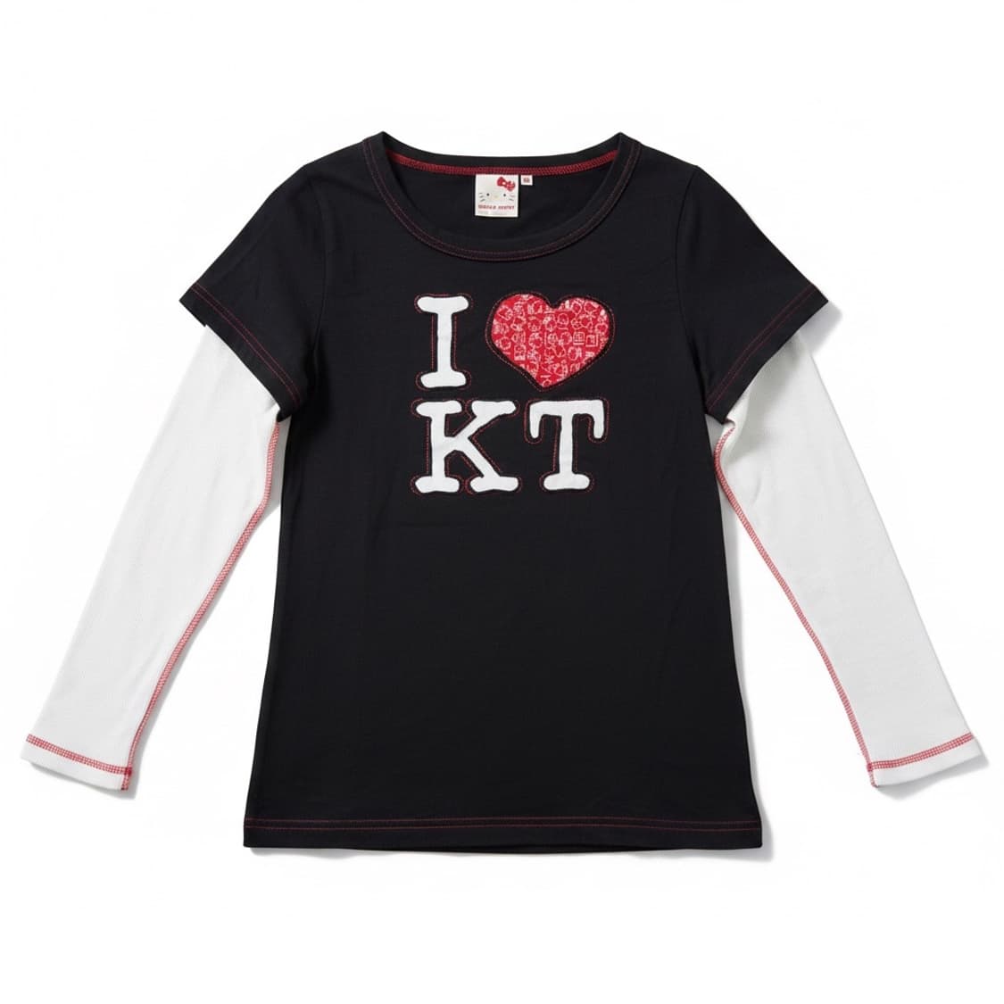 Hello Kitty  레이어드 롱슬리브  티셔츠 상품이미지3