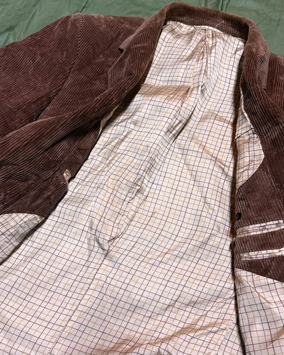 루마니아 엘보우 패치드 코듀로이 자켓 40R 상품이미지4