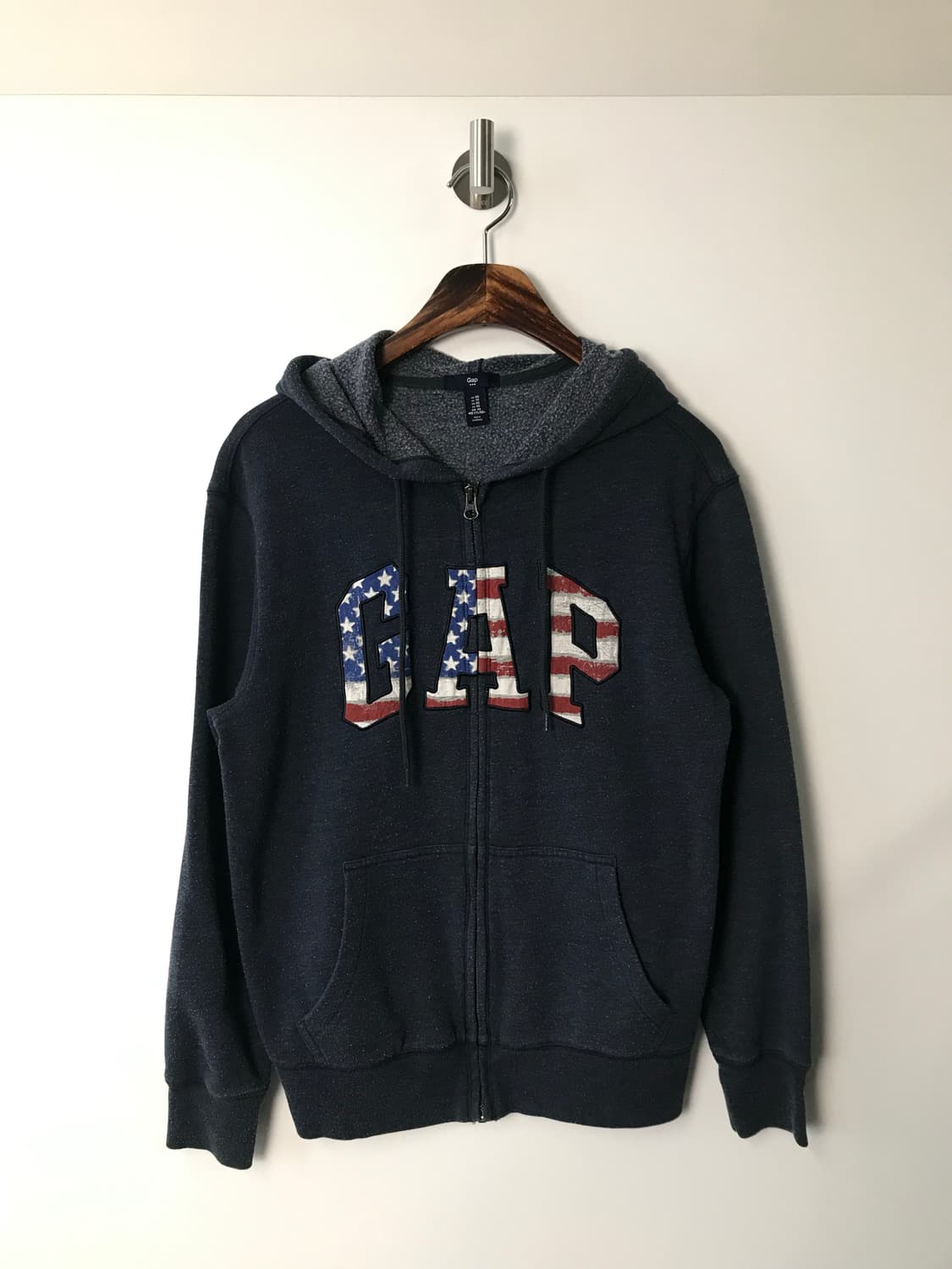 Gap 갭 성조기 네이비 후드집업 상품이미지2