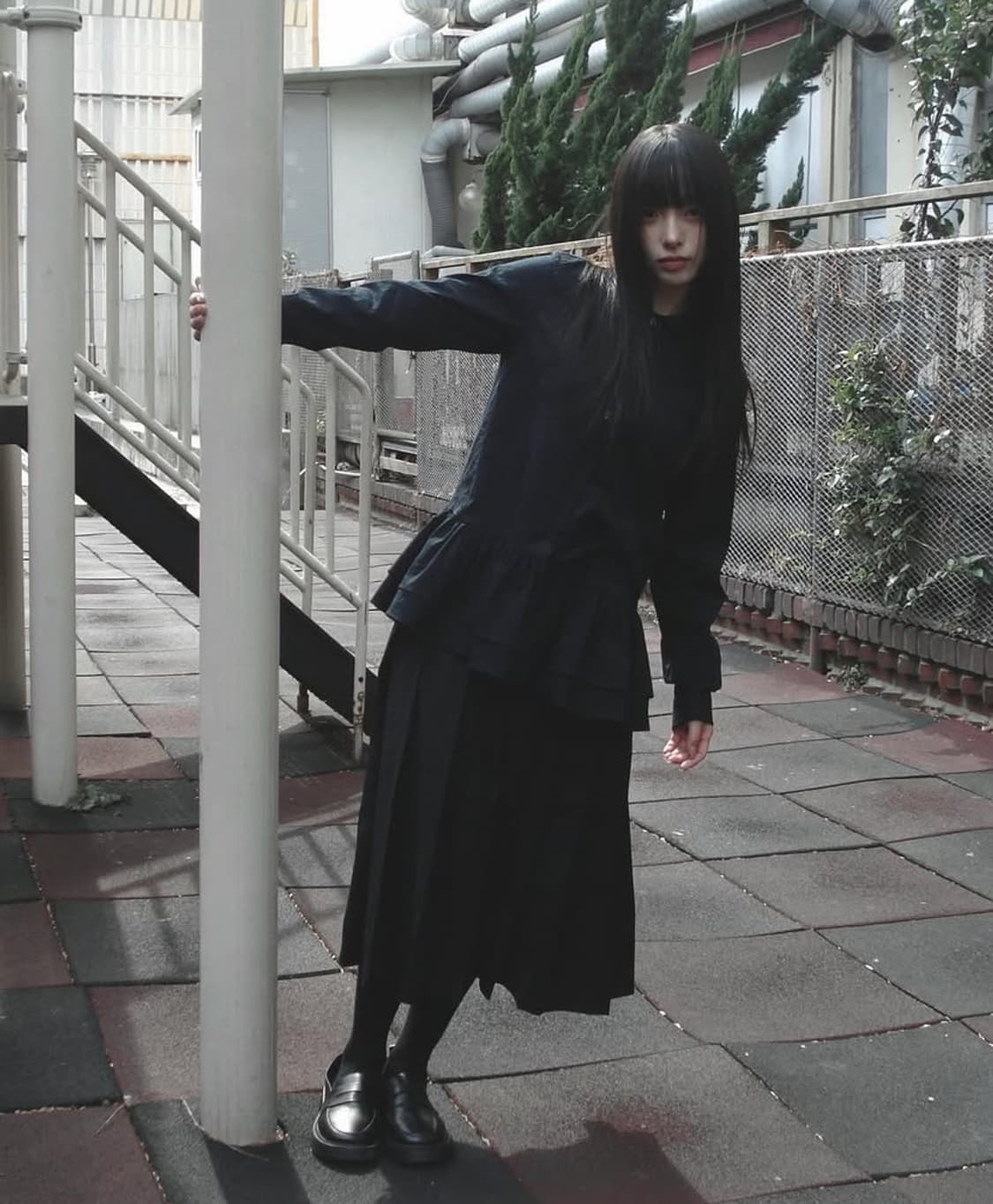 체메씨 Chemehc BOW FRILL SHIRT  상품이미지2