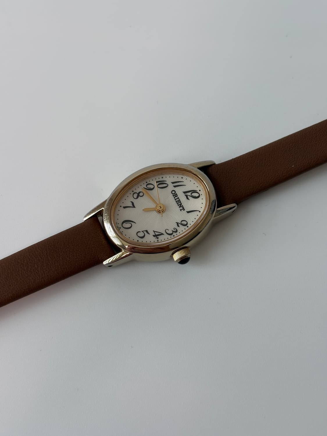 1990s Arabic Gold Oval Ladies Quartz 상품이미지3