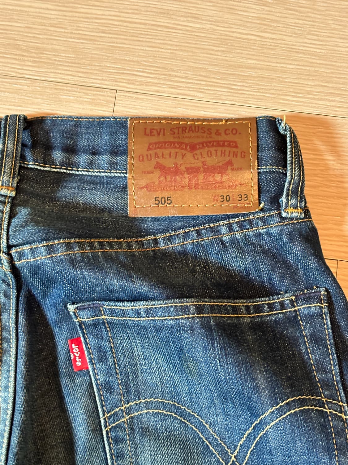 리바이스 505 슬림 스트레이트 청바지 30 33 상품이미지2