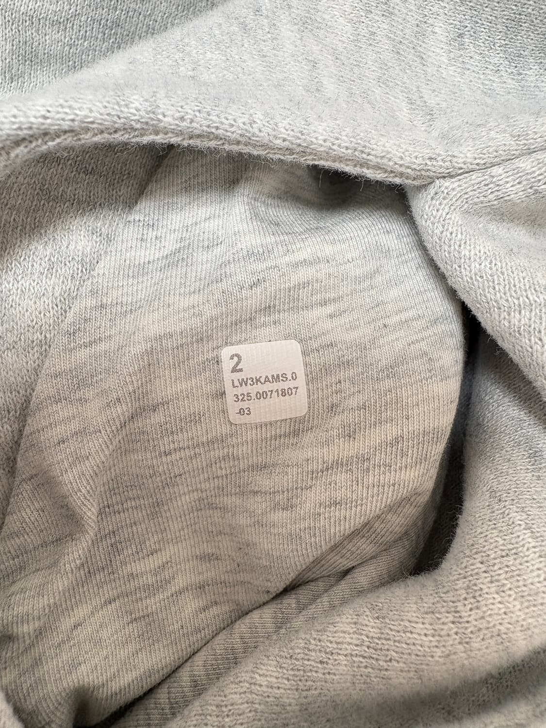 룰루레몬 스쿠바 풀집 라이트그레이 2사이즈 상품이미지8