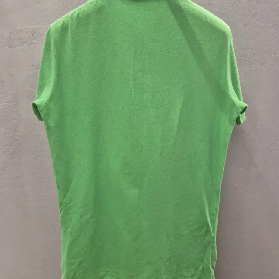 폴로 랄프로렌 라임색 카라티 M 상품이미지3