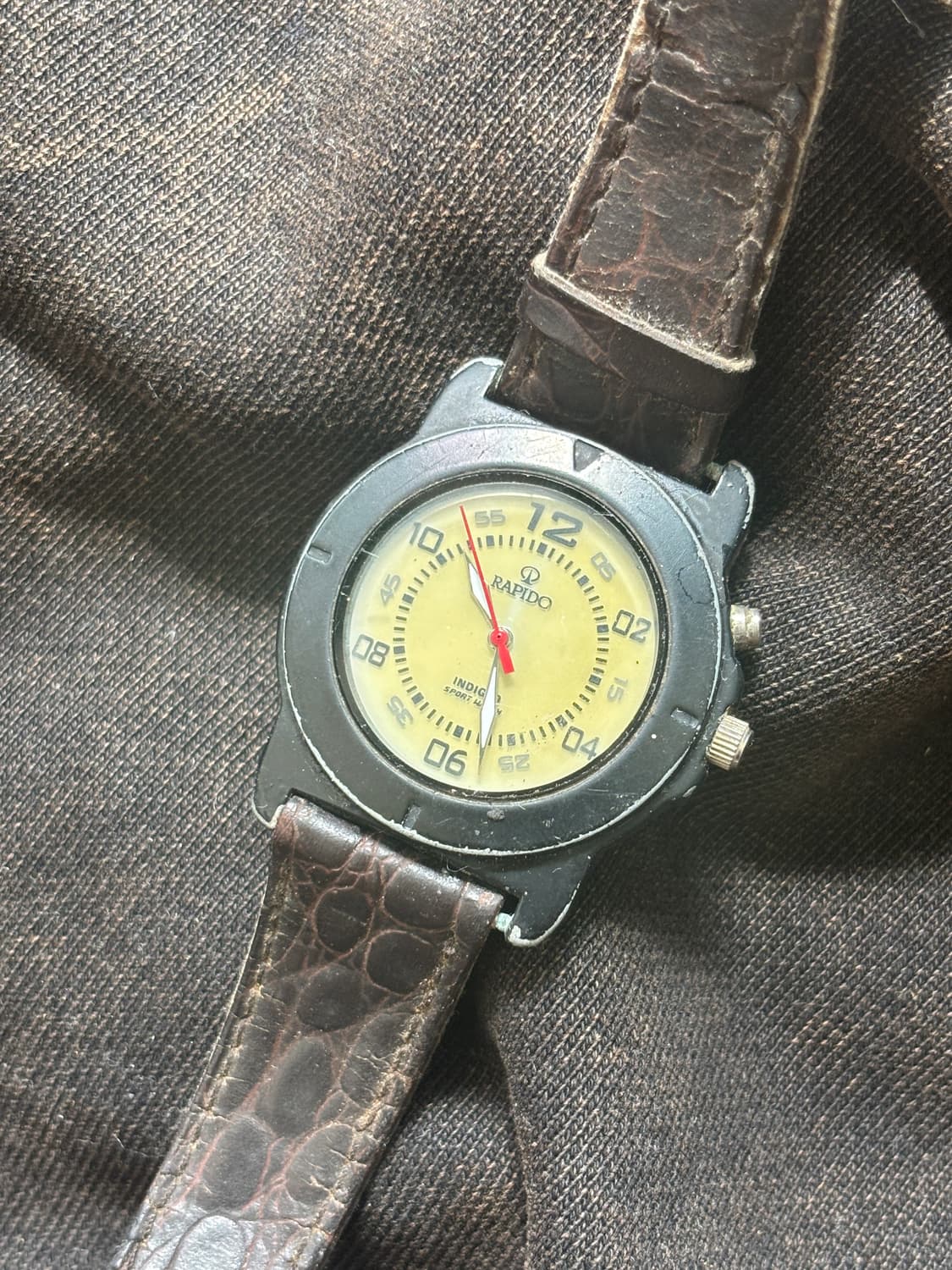 vintage rapido leather watch 상품이미지1