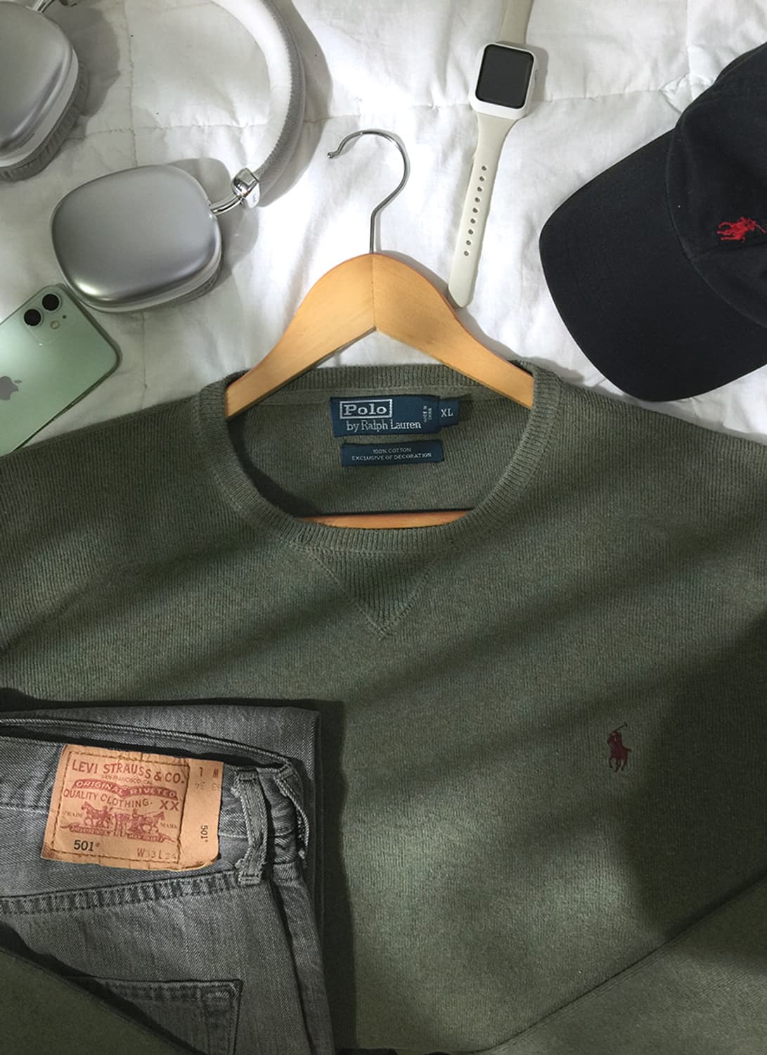 (MAN) 폴로랄프로렌 스웻맨투맨 XL 상품이미지1