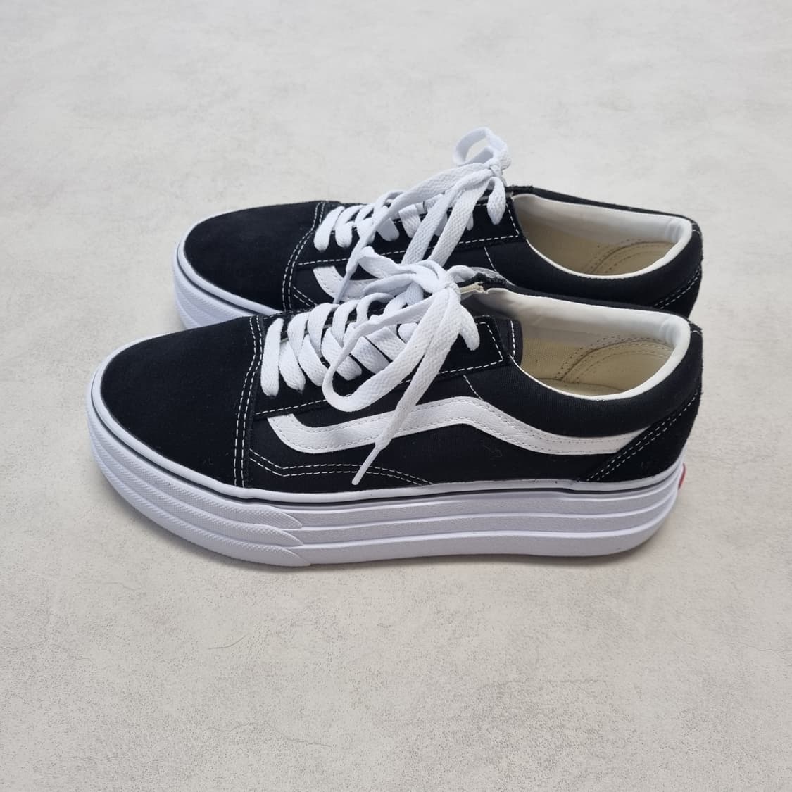 VANS 올드스쿨 쓰리솔 블랙 - 245 상품이미지4