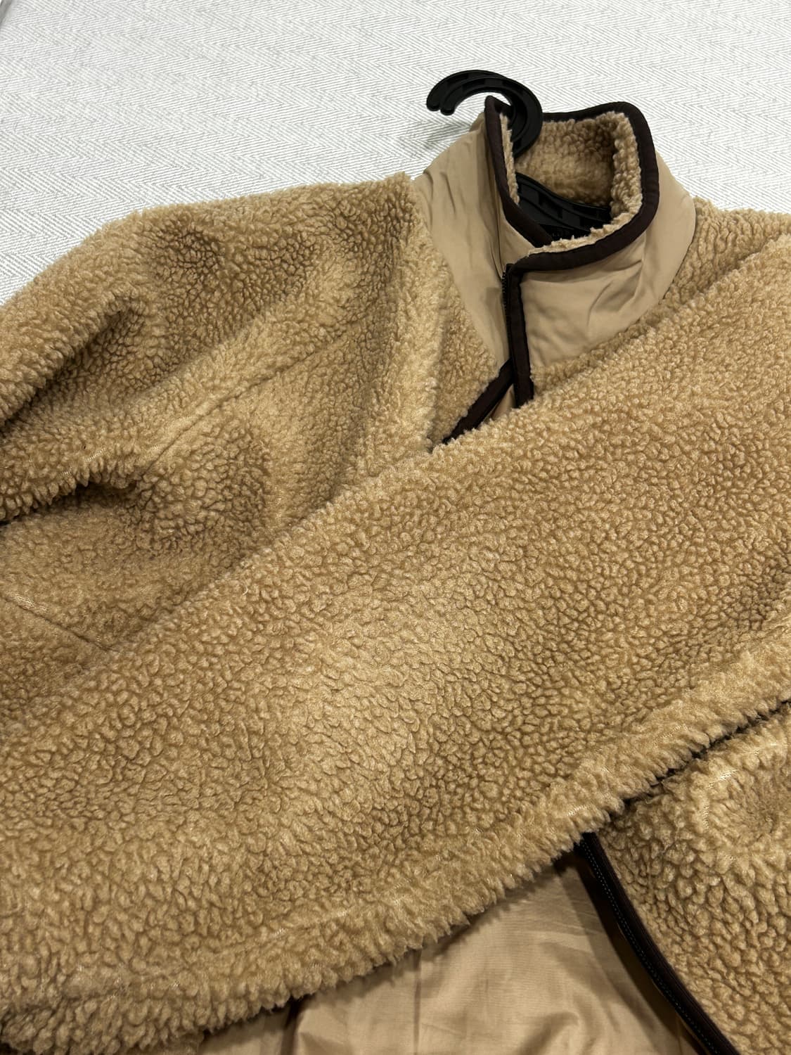 노스페이스 뽀글이 롱 코트 여성S 90 상품이미지7