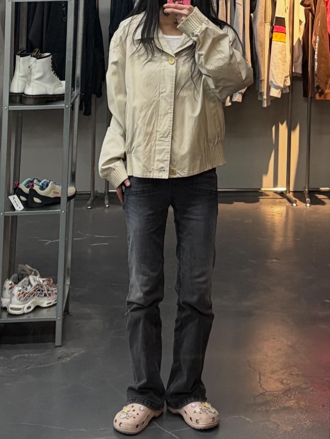 베르사체 코튼 블루종 자켓 A3459 상품이미지1