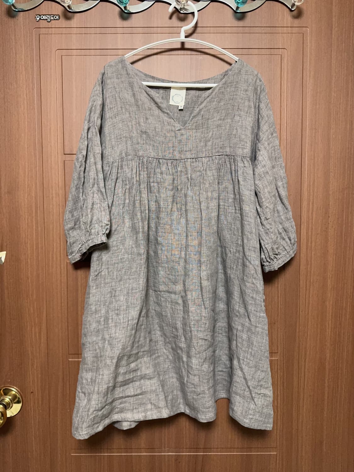 모리걸 하구미 히피 일본 빈티지 지구샵 그레이 원피스 상품이미지1