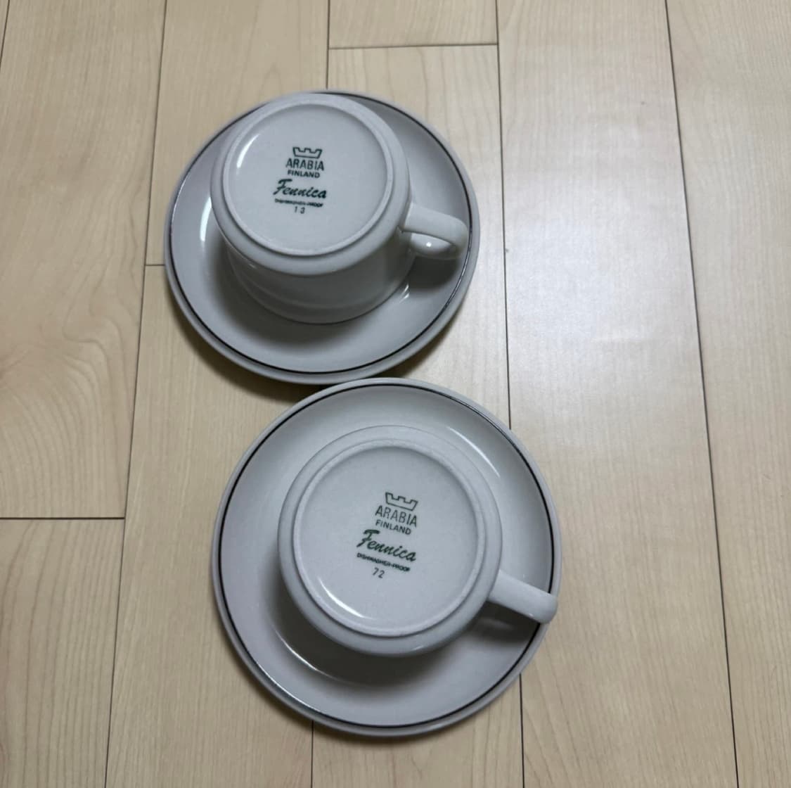 아라비아핀란드 페니카 커피잔 2조 상품이미지3